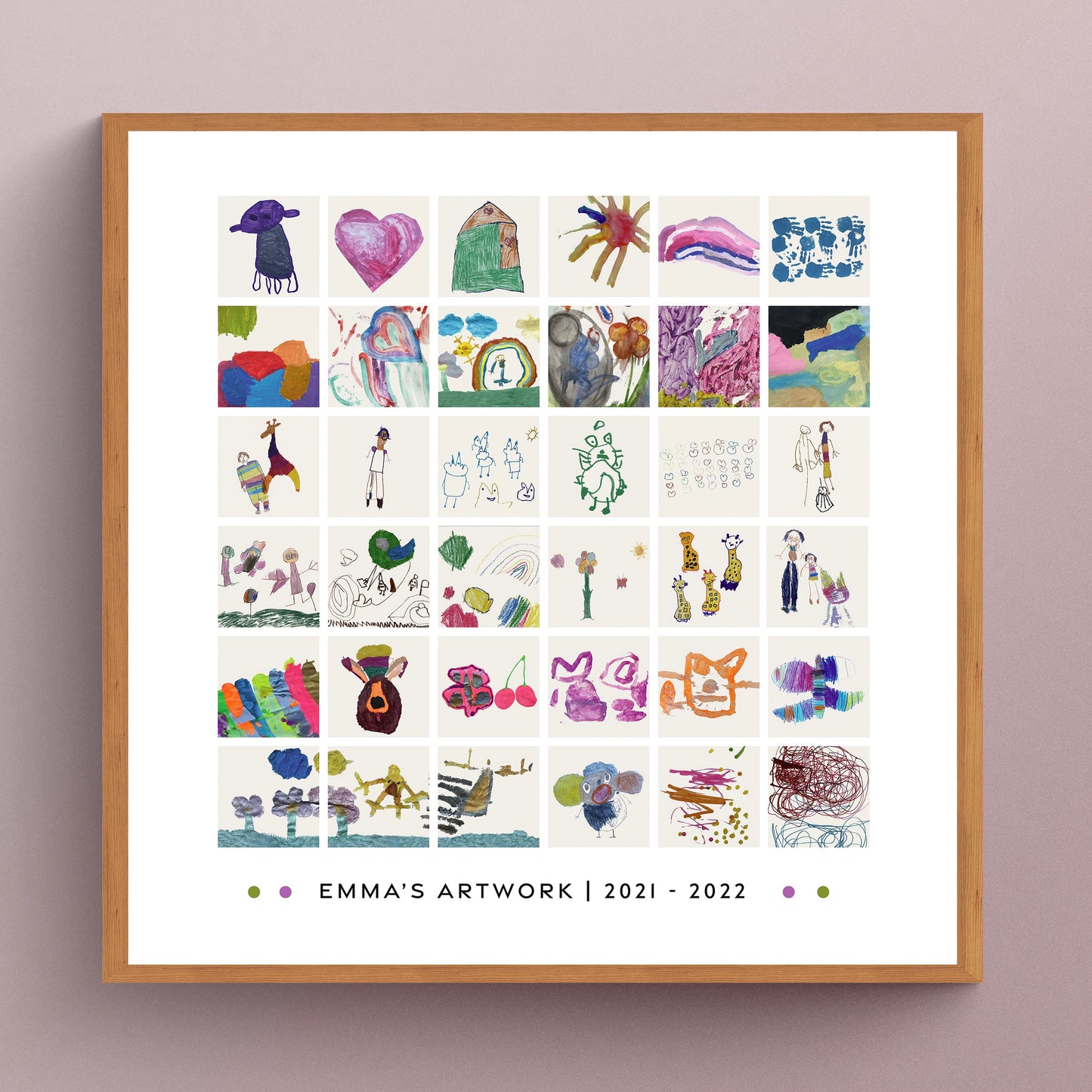 Framed Art Collage