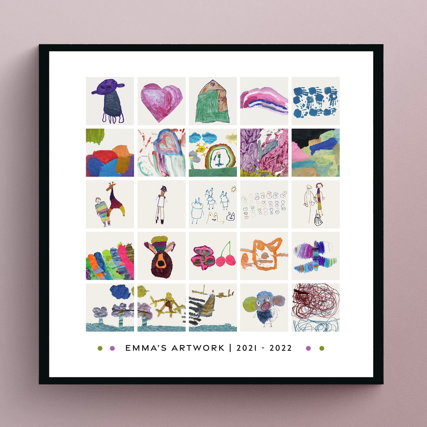 Framed Art Collage