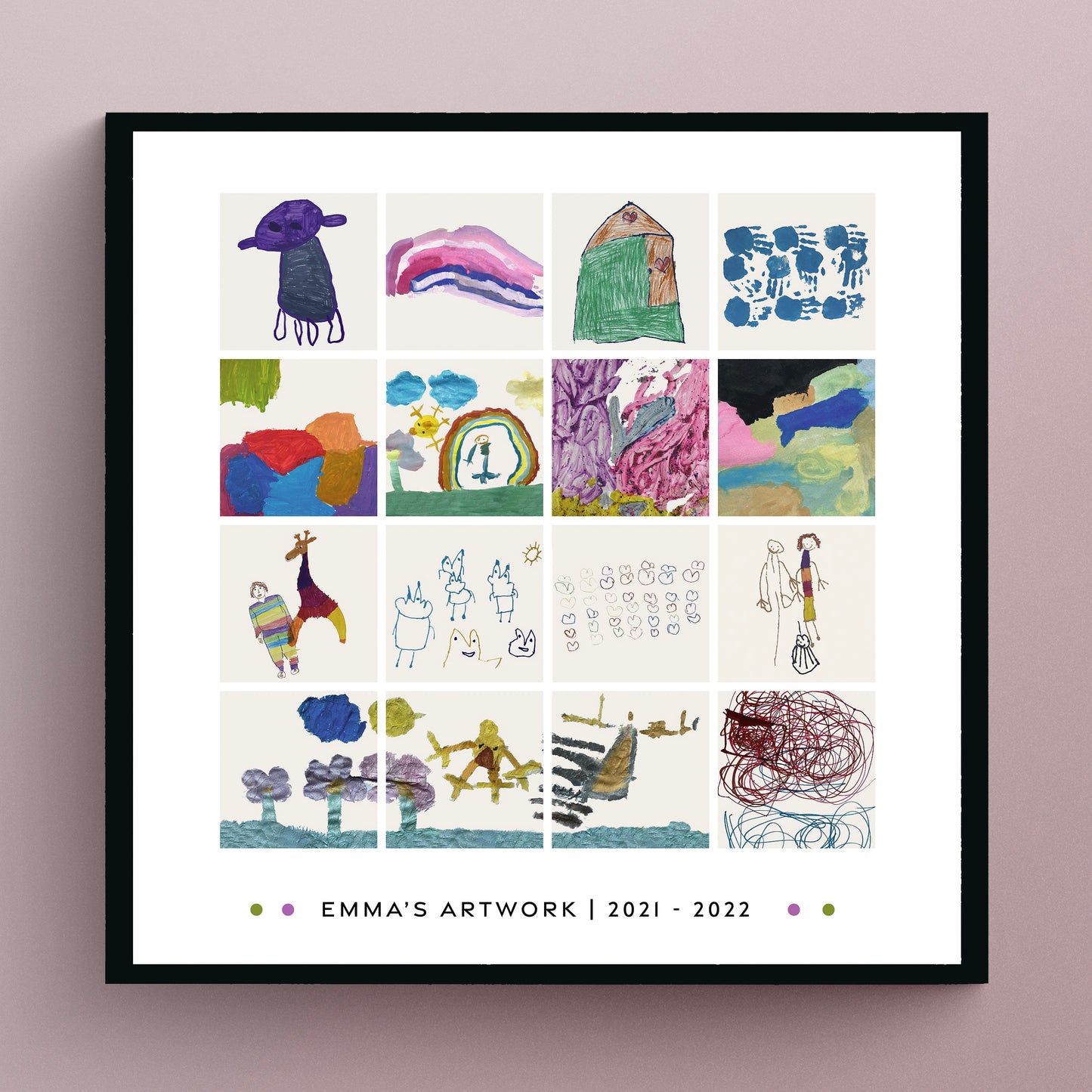 Framed Art Collage