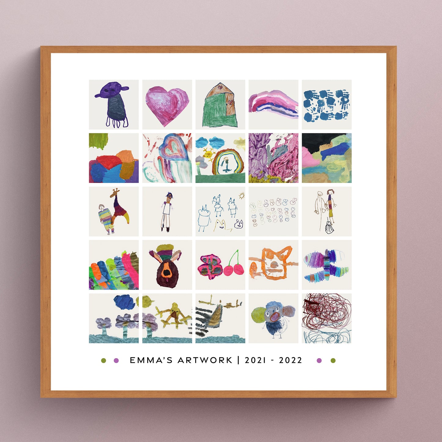 Framed Art Collage